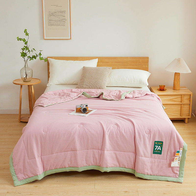 Antibacterial Raw Cotton Washable Summer Cool Quilt